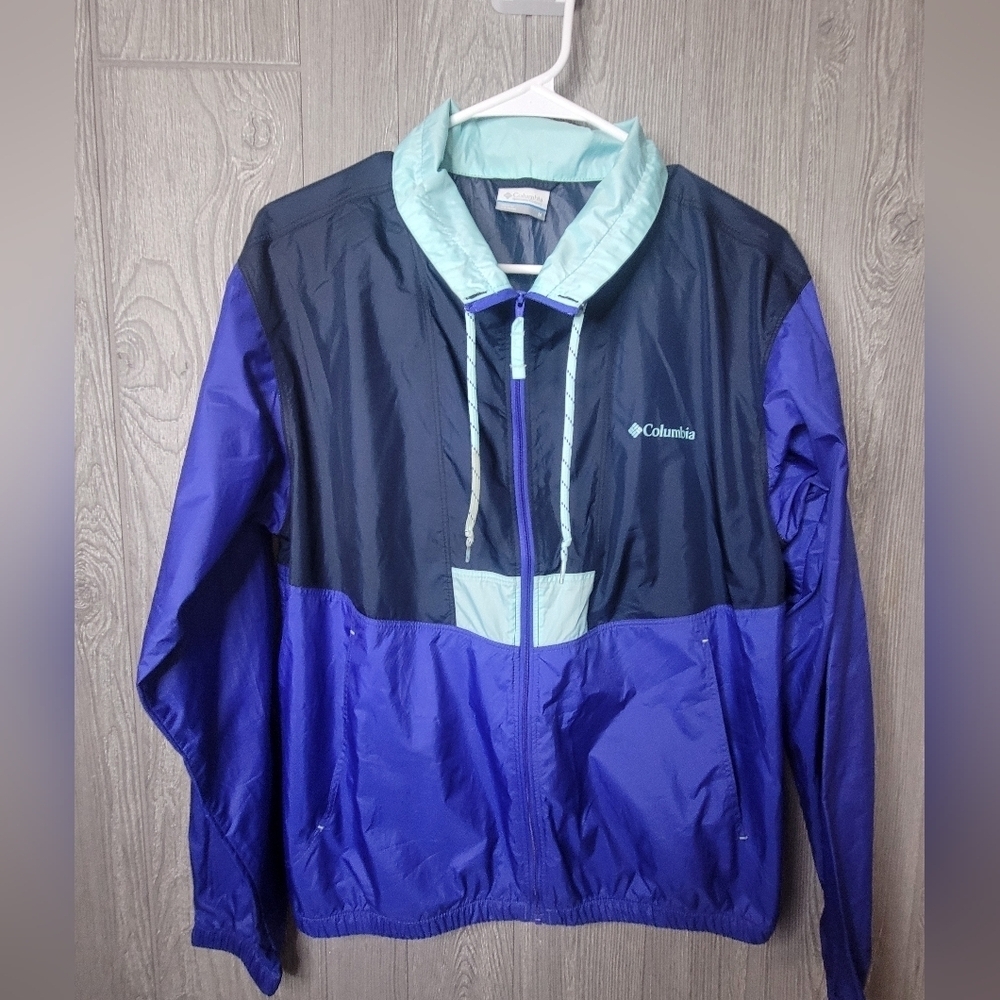 Columbia Men's Blue and Black‎ Jacket